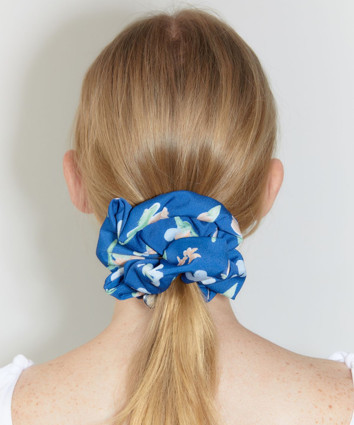 시눈(SINOON) Pattern Scrunch (Navy)
