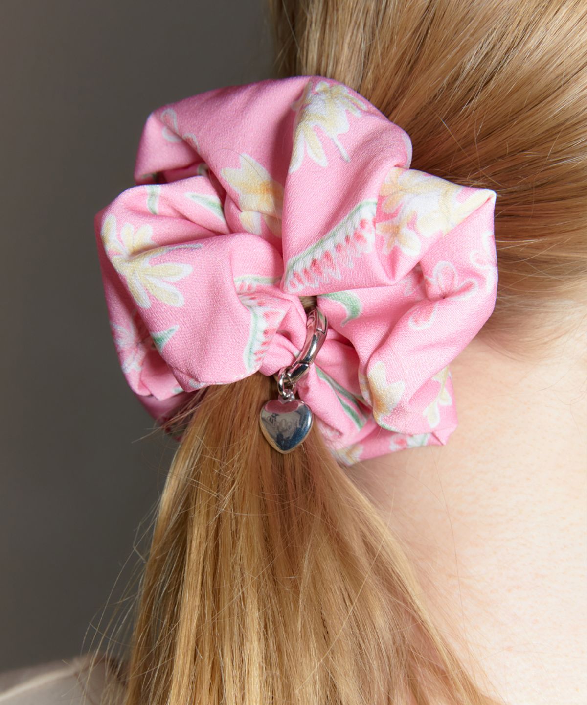 시눈(SINOON) Pattern Scrunch (Rose Pink)