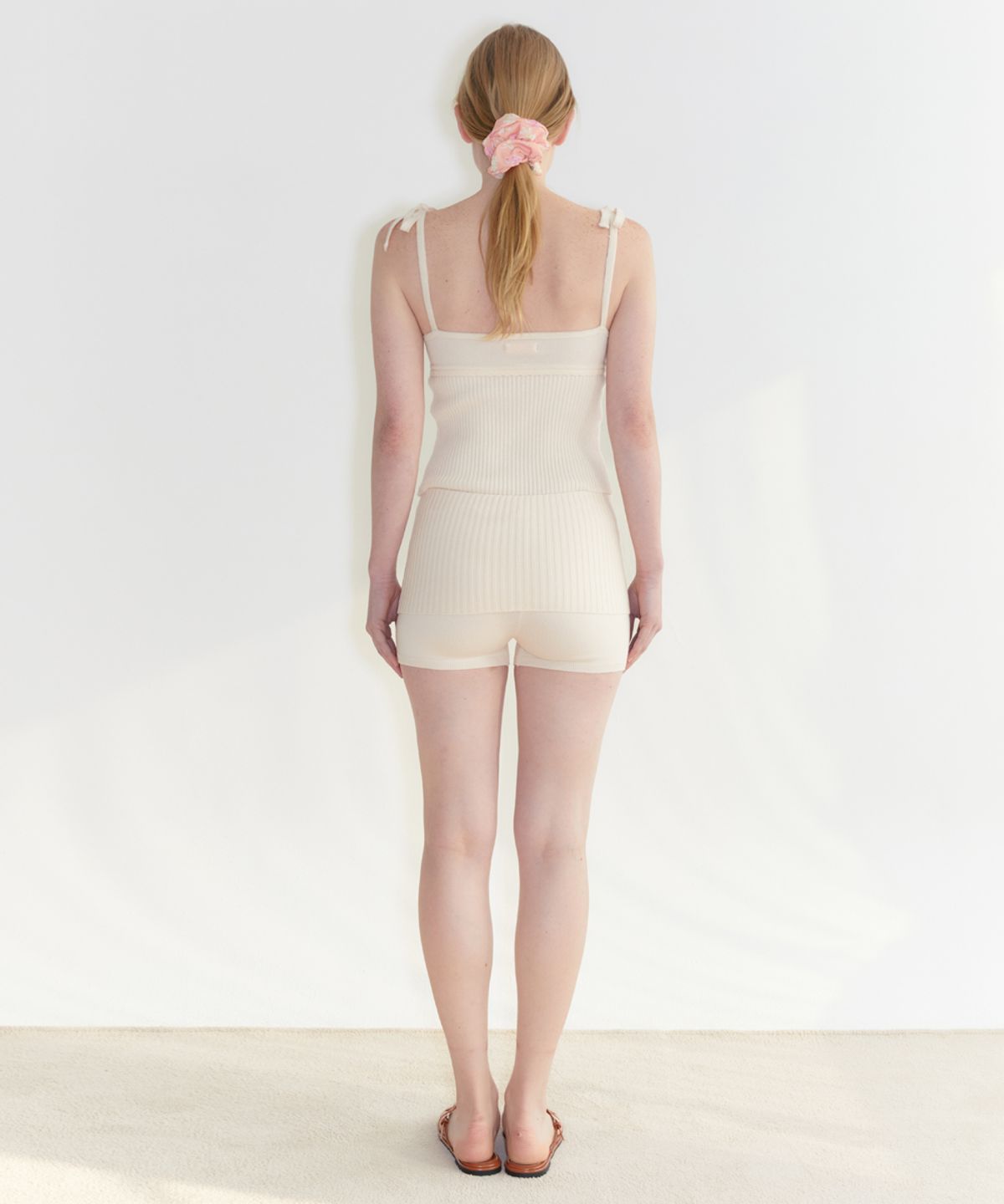 시눈(SINOON) Knit Shorts (Ivory)