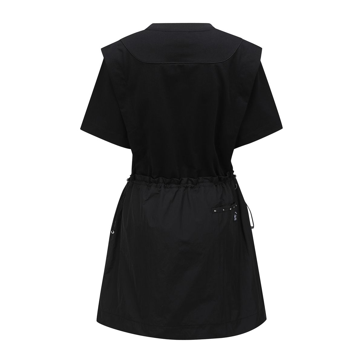 어뉴골프(ANEW GOLF) WOMEN JERSEY MIX ONE PIECE_BK