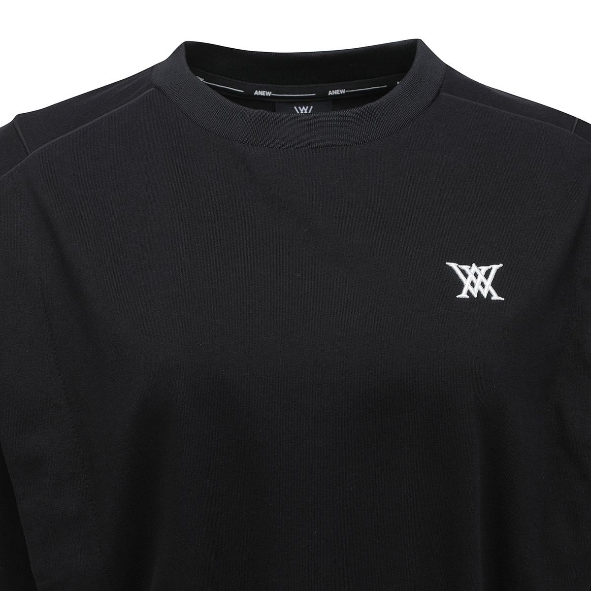 어뉴골프(ANEW GOLF) WOMEN JERSEY MIX ONE PIECE_BK