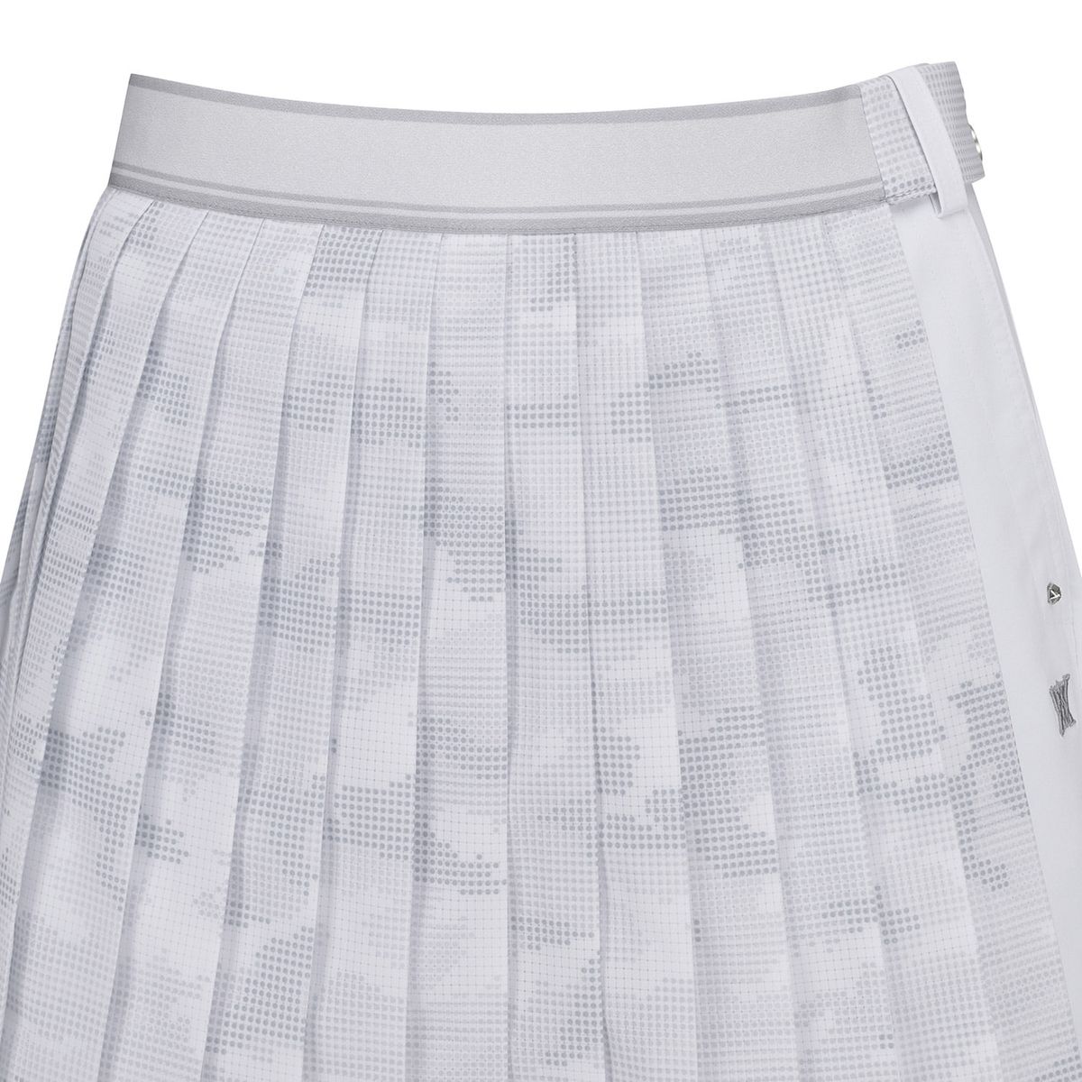 어뉴골프(ANEW GOLF) W CAMO PRINT DETACHABLE PLEATS H/PT_WH