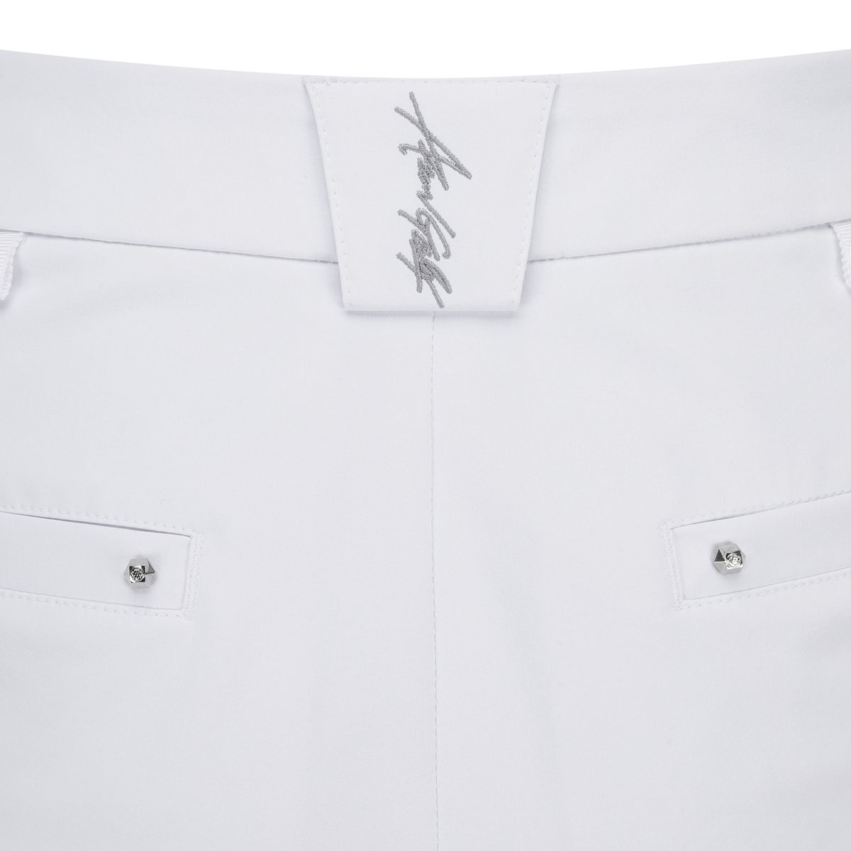 어뉴골프(ANEW GOLF) W CAMO PRINT DETACHABLE PLEATS H/PT_WH