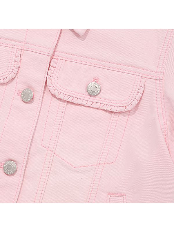 ★2024SS新作★KIRSH★STRING POINT SHORT SLEEVE DENIM JACKET ☆2024SS新作☆KIRSH☆STRING POINT SHORT SLEEVE DENIM JACKET