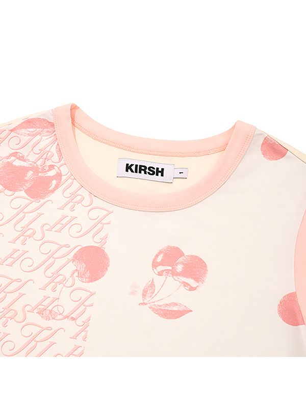 Tシャツ・カットソー KIRSH Bouquet Girl Graphic T-Shirt Ivory MUSINSA | KIRSH Bouquet Girl Graphic Color Mix Slim Fit T