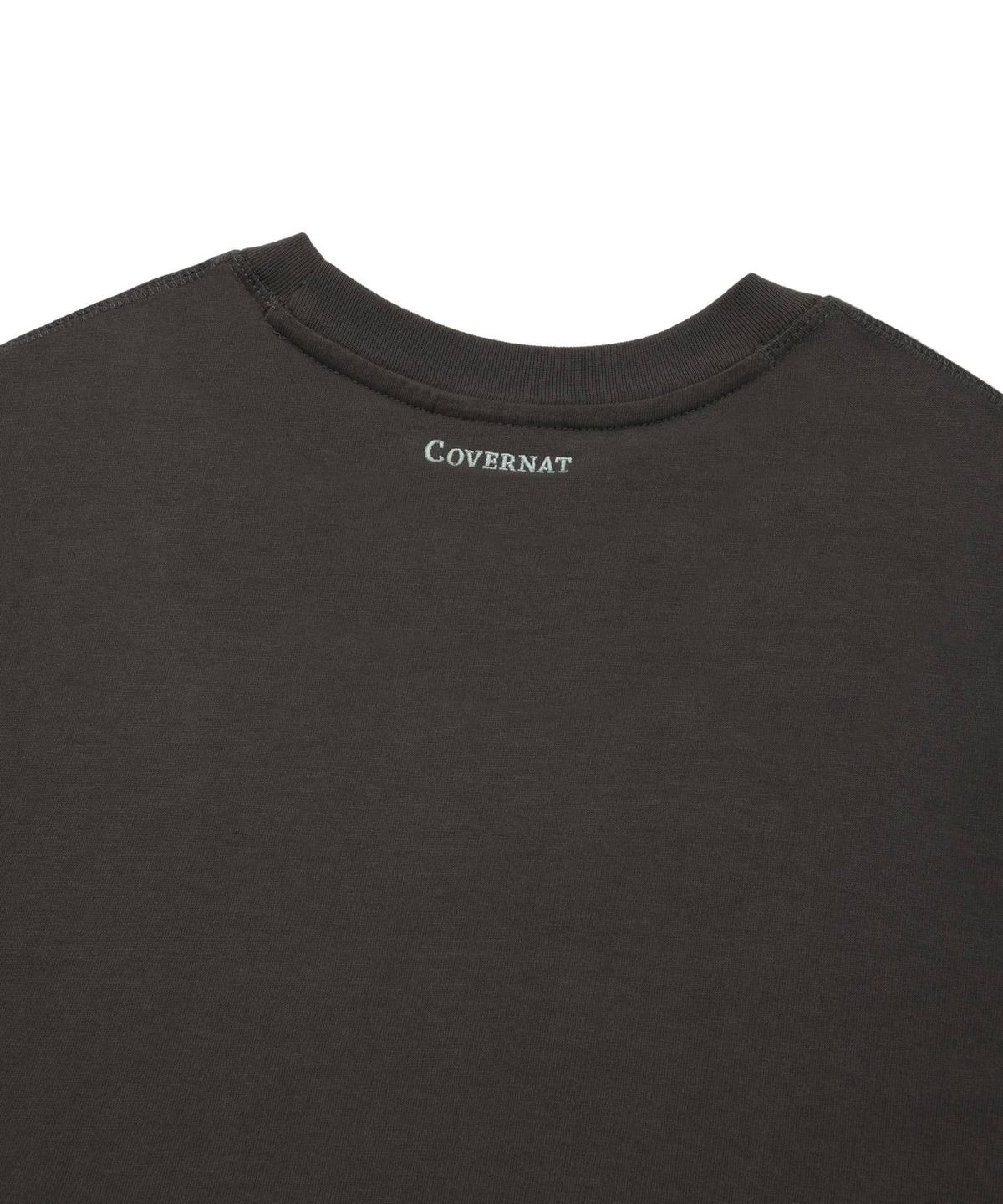 커버낫(COVERNAT) 레이싱 카 티셔츠 차콜