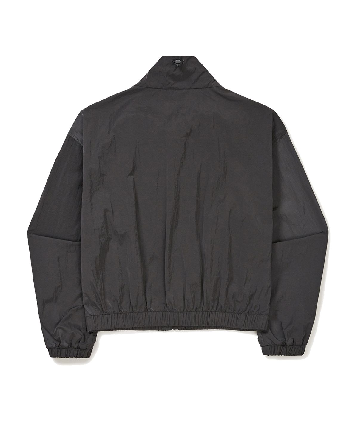 스노우피크 어패럴(SNOWPEAK APPAREL) 브라이트 여성 세미 크롭 바람막이 Charcoal (S24MWFWB75)