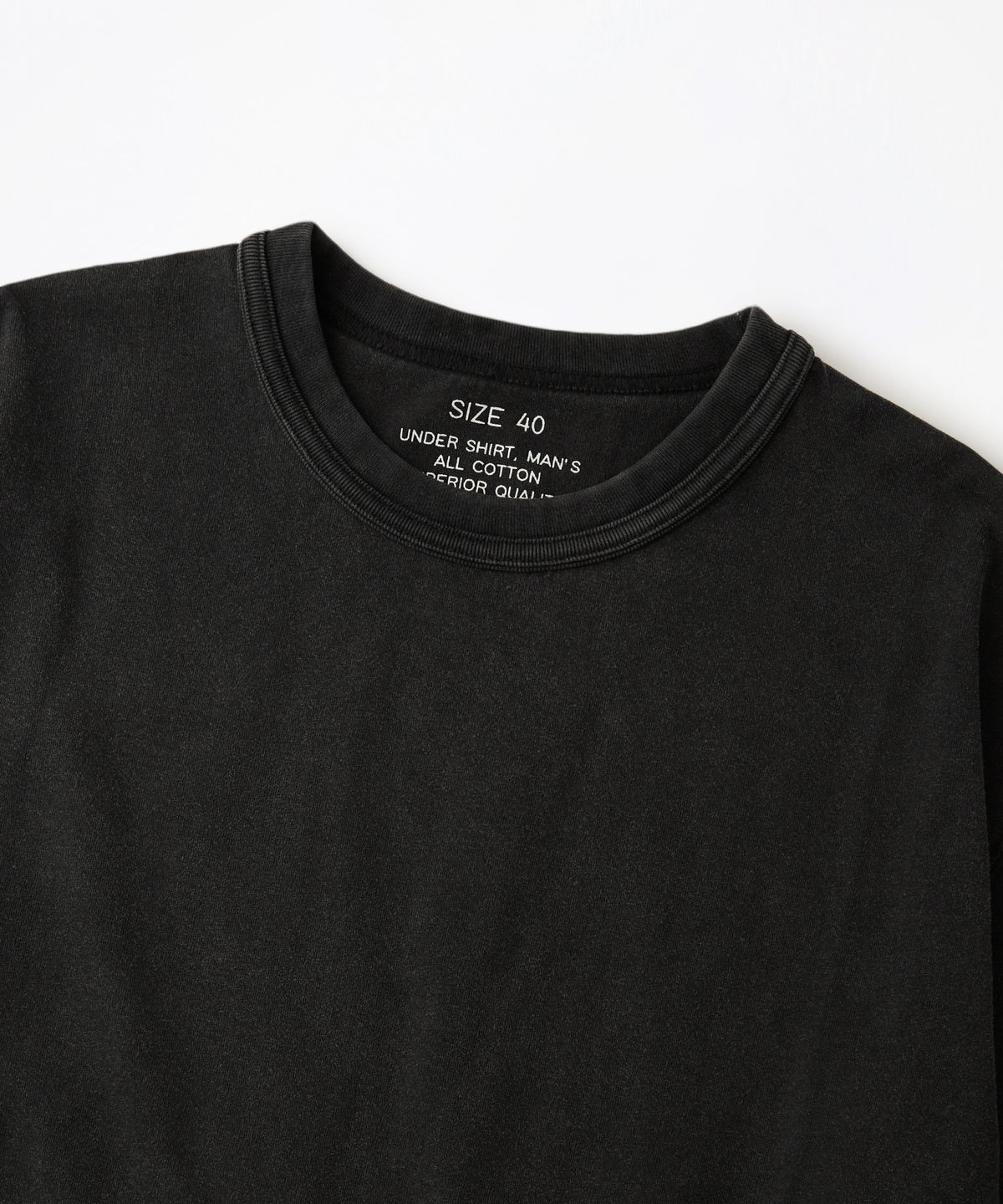 아웃스탠딩(OUTSTANDING) [2PACK] VINTAGE WASHING T-SHIRT_VINTAGE OLIVE/VINTAGE CHARCOAL