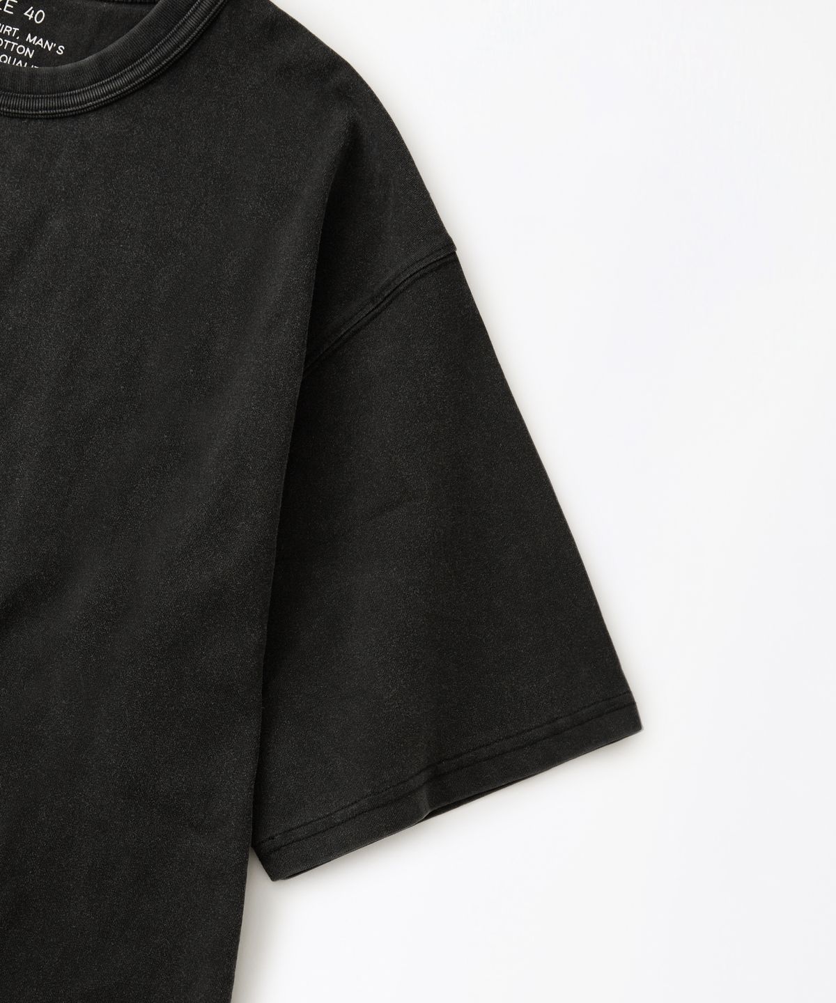 아웃스탠딩(OUTSTANDING) [2PACK] VINTAGE WASHING T-SHIRT_VINTAGE OLIVE/VINTAGE CHARCOAL