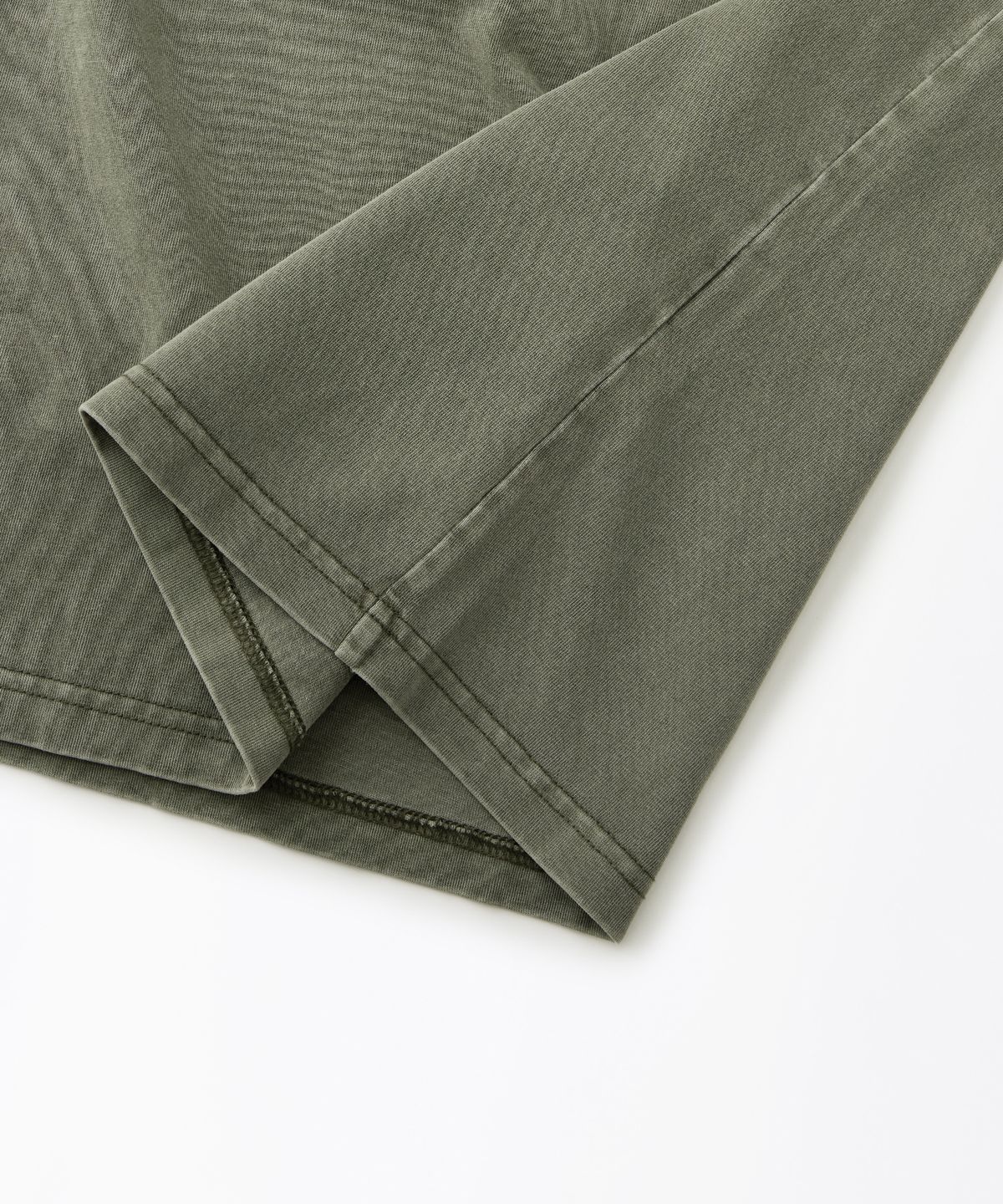 아웃스탠딩(OUTSTANDING) [2PACK] VINTAGE WASHING T-SHIRT_VINTAGE OLIVE/VINTAGE CHARCOAL