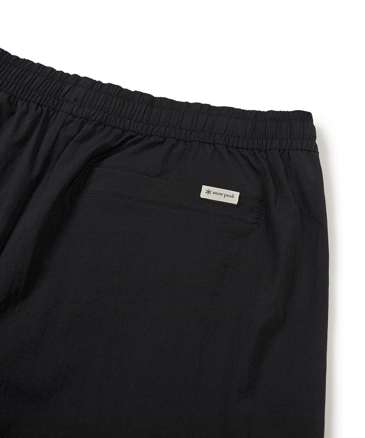 스노우피크 어패럴(SNOWPEAK APPAREL) 루트 버뮤다 와이드 반바지 Black (S24MURHP68)