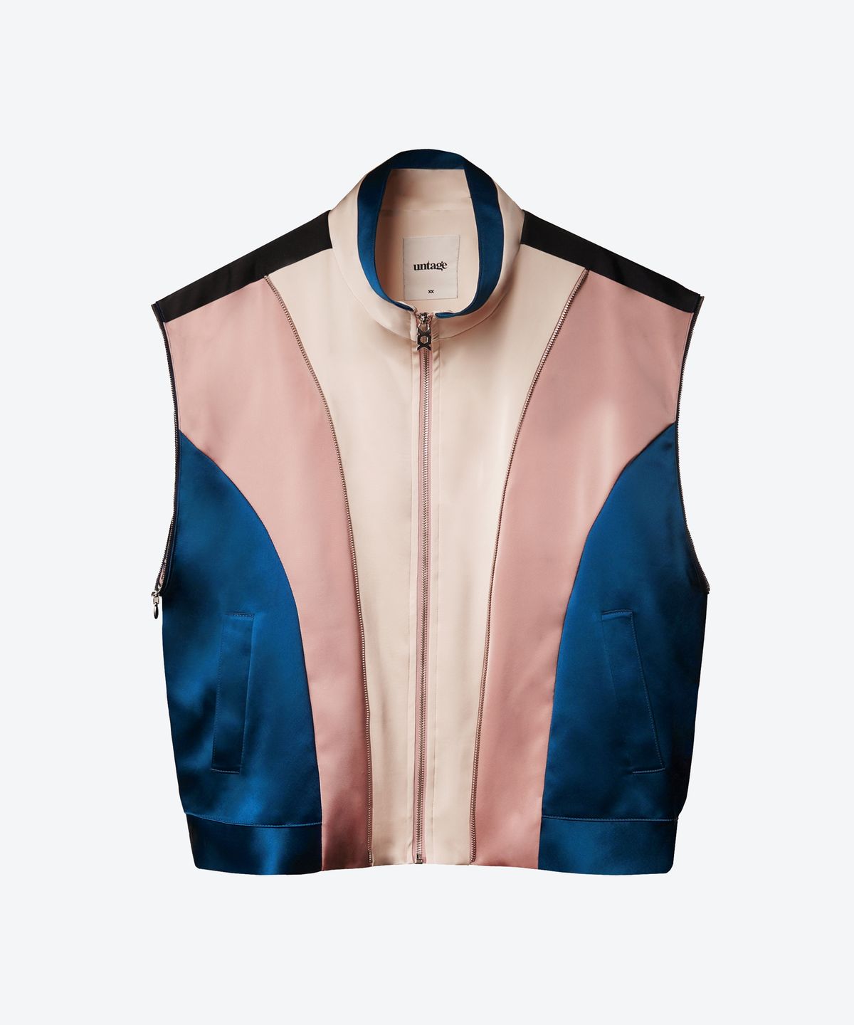 언티지(UNTAGE) 멀티 집업 오버사이즈 트랙 자켓[Pink(UNISEX)]_UTO-SS04