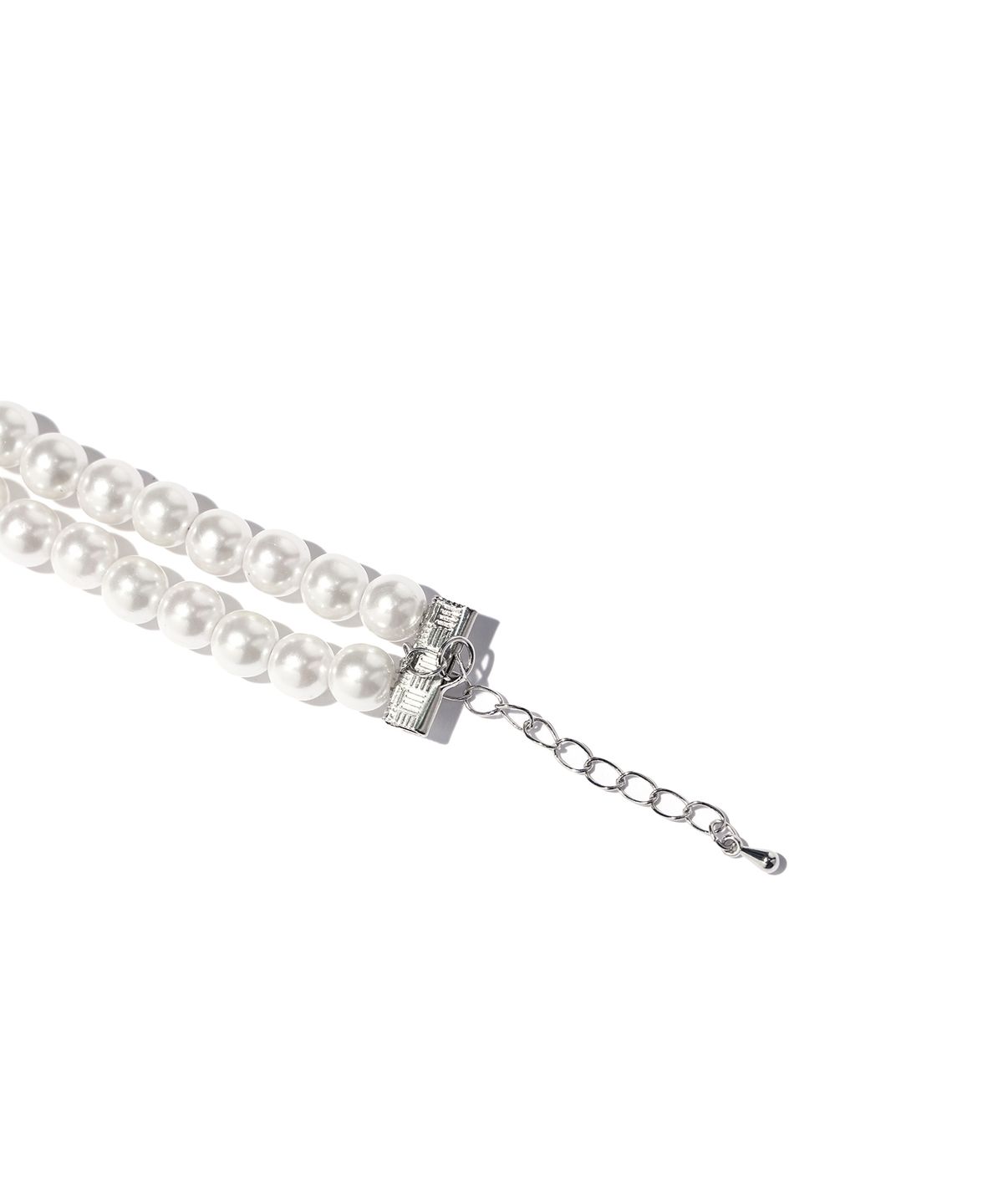 유희(YOUHEE) FLOWER PEARL CHOCKER BLUE