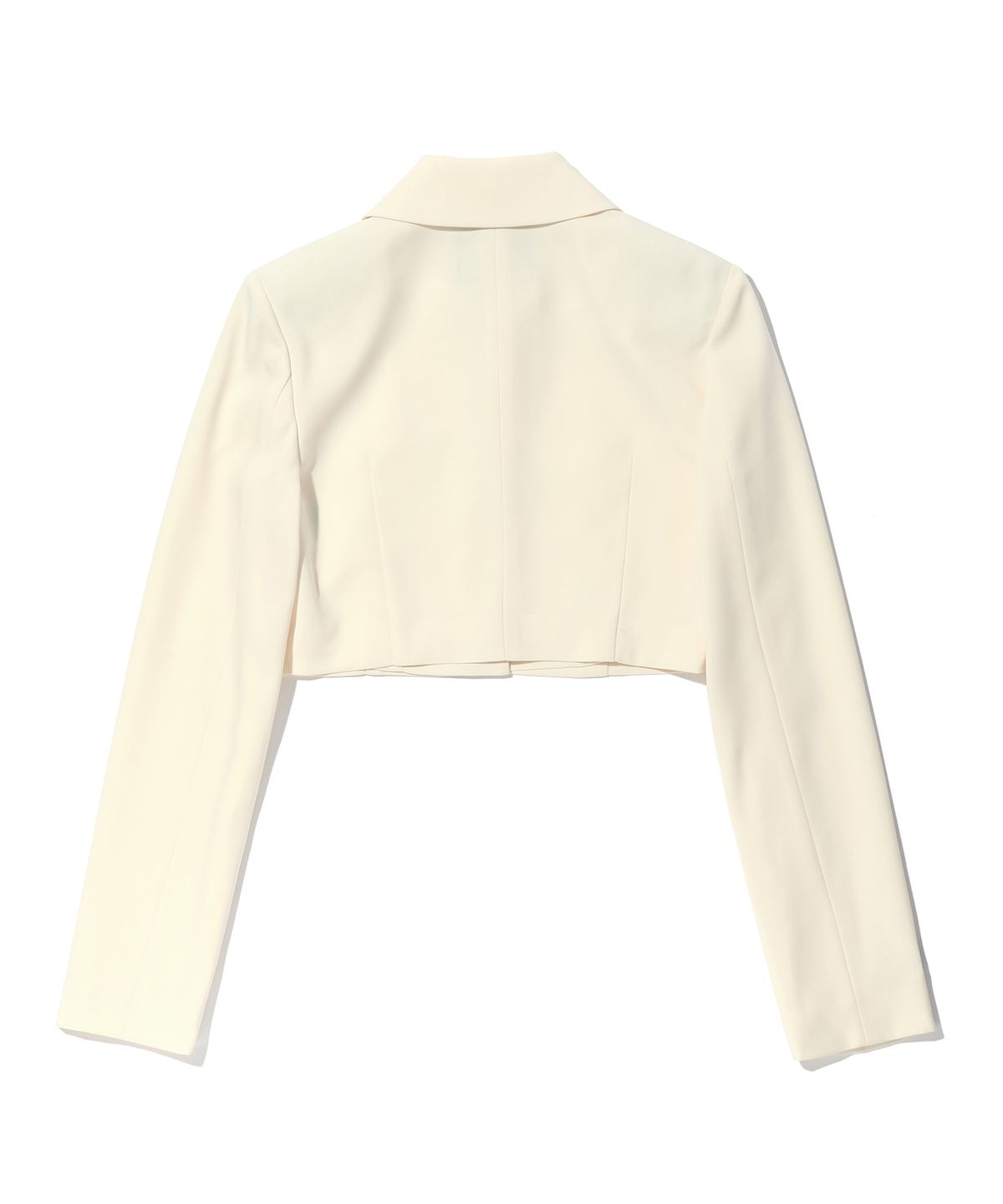 유희(YOUHEE) CROP JACKET CREAM