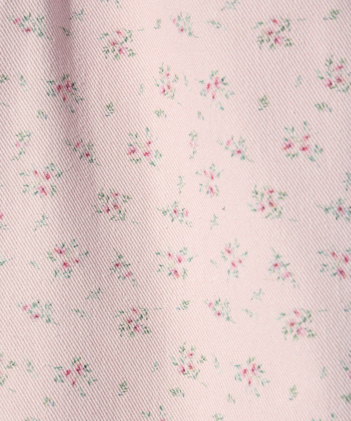 유희(YOUHEE) FLOWER PATTERN DENIM PANTS PINK