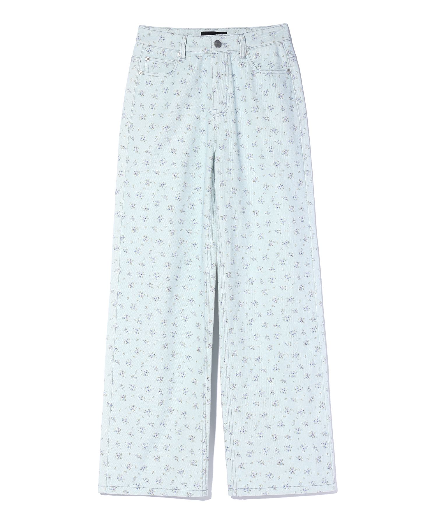 デニム・ジーパン YOUHEE FLOWER PATTERN DENIM PANTS SKY BLUE MUSINSA公式 | YOUHEE FLOWER PATTERN DENIM PANTS SKY BLUE
