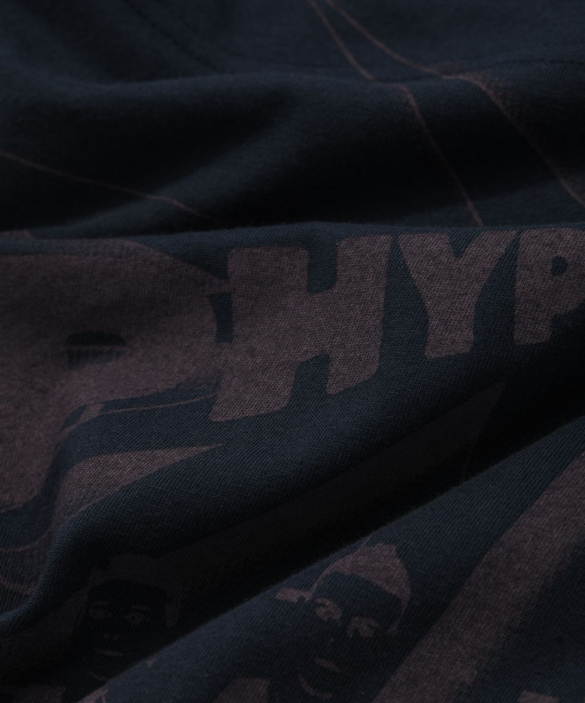 피지컬 디파트먼트(PHYSICAL DEPARTMENT) 우먼즈 카툰 베스킷볼 반팔티셔츠 네이비