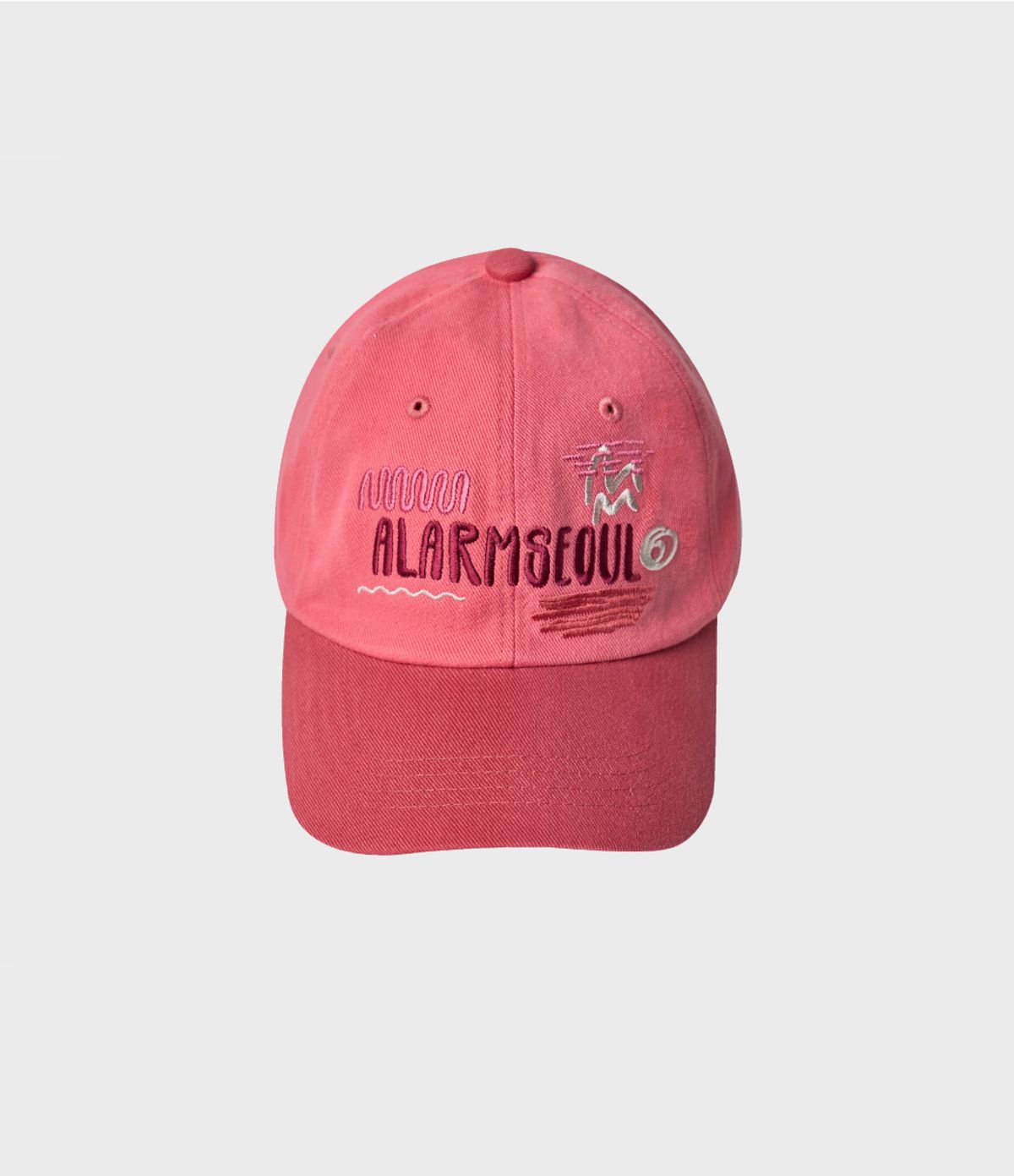 알람서울(ALARMSEOUL) 알람 크레용 볼캡_유니섹스