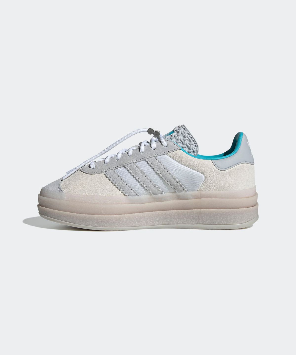 아디다스(ADIDAS) (x ORDINARY PEOPLE) 가젤 볼드 W - 화이트:실버