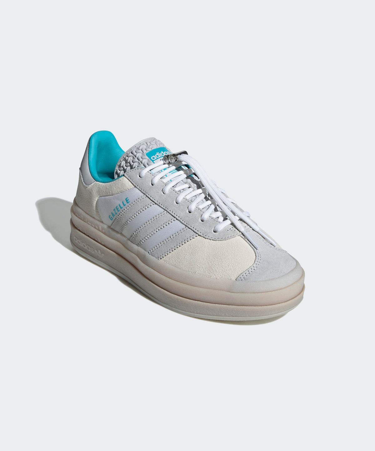 아디다스(ADIDAS) (x ORDINARY PEOPLE) 가젤 볼드 W - 화이트:실버
