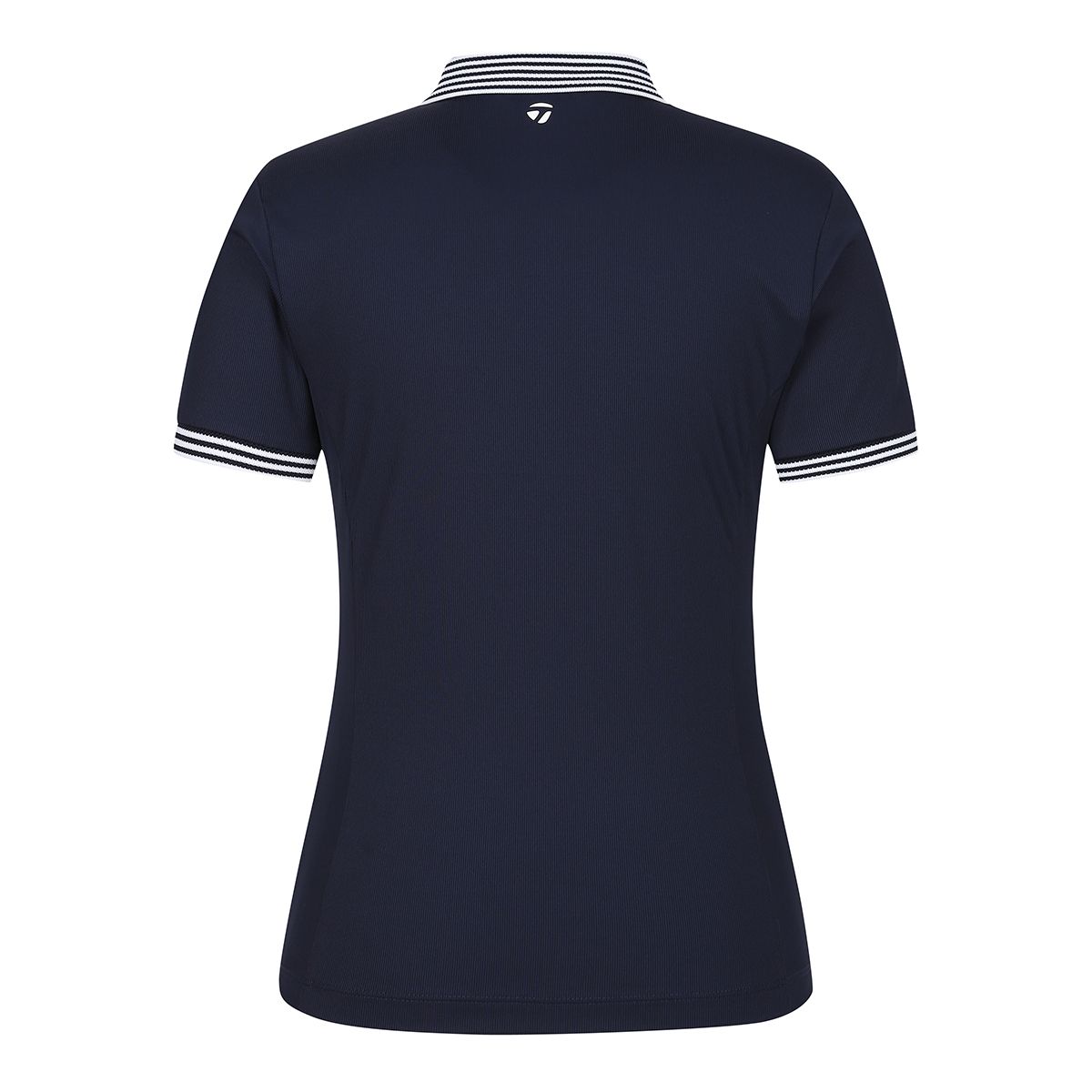 테일러메이드 어패럴(TAYLORMADE APPAREL) 여성 시보리 포인트 카라 반집업 반팔 티셔츠 TTN-63HG42-915