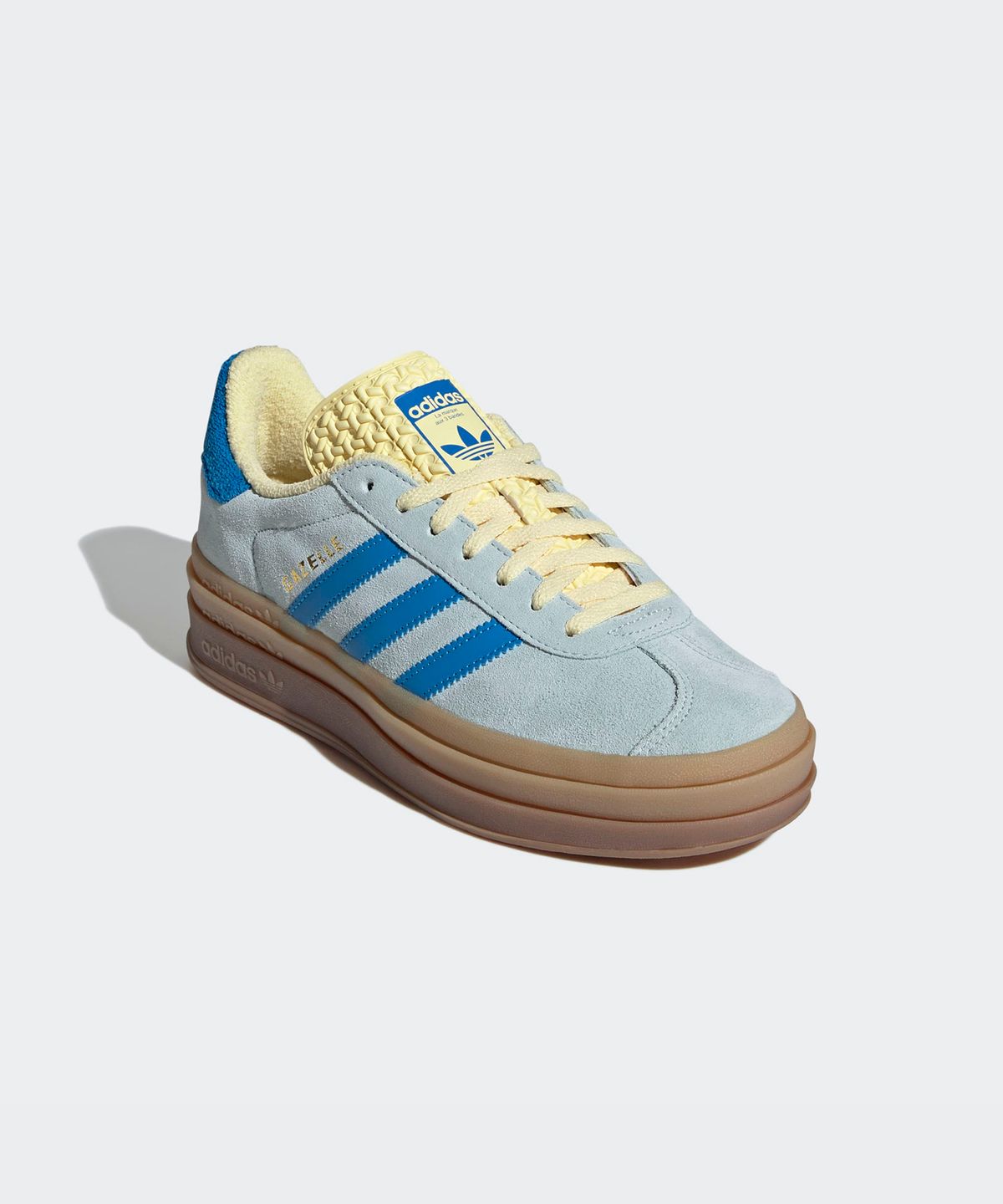 아디다스(ADIDAS) 가젤 볼드 - 블루:옐로우 / IE0430