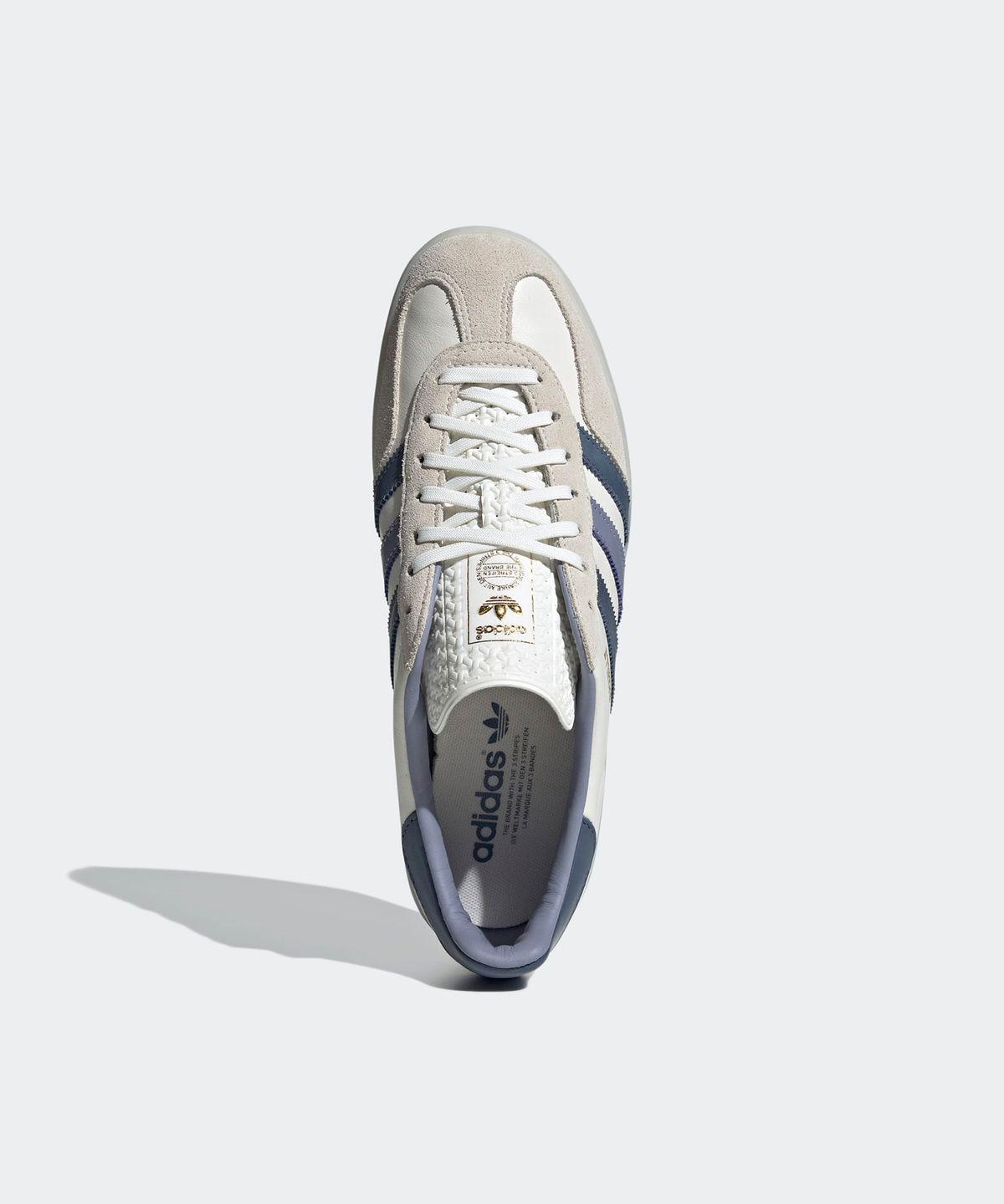 아디다스(ADIDAS) 가젤 인도어 - 화이트:네이비 / IG1643