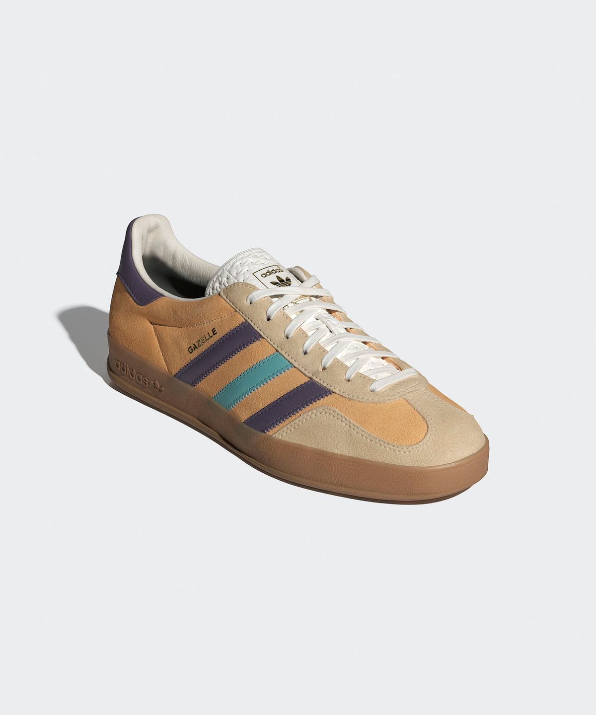 아디다스(ADIDAS) 가젤 인도어 - 오렌지:바이올렛 / IG1636