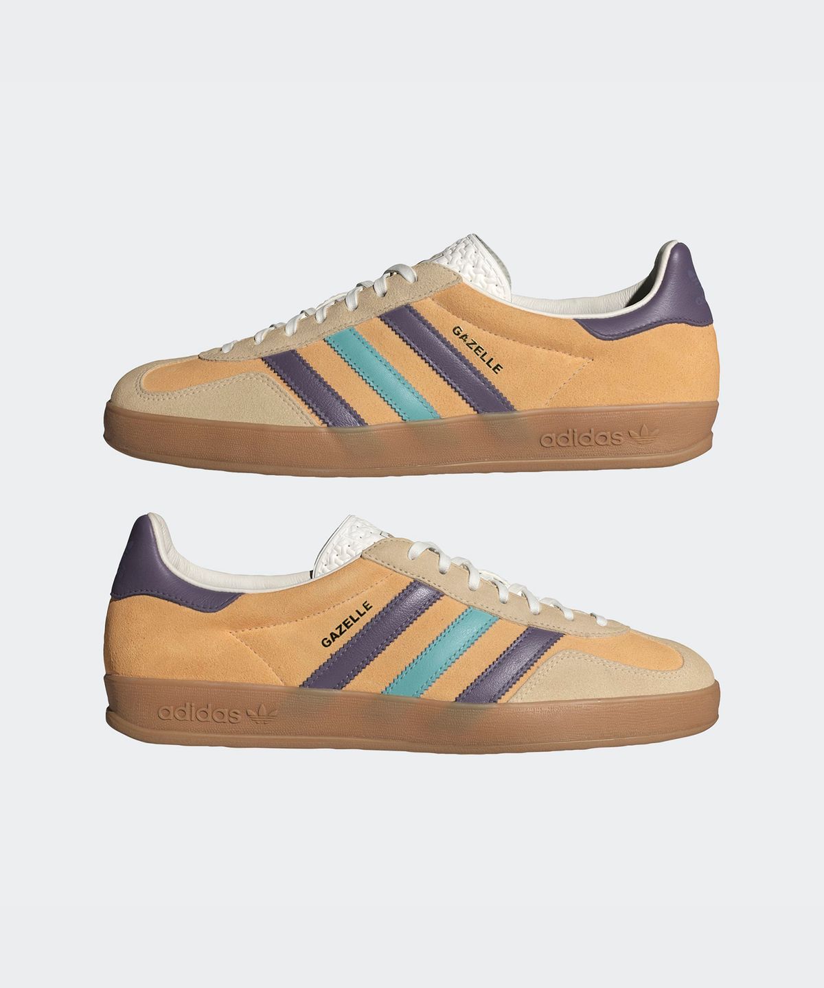 아디다스(ADIDAS) 가젤 인도어 - 오렌지:바이올렛 / IG1636