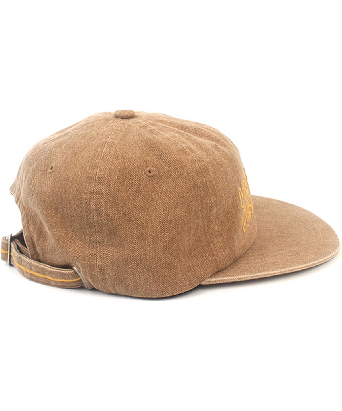 유니버셜 케미스트리(UNIVERSAL CHEMISTRY) Kitch Pigment Washing Brown Strapback Cap 피그먼트모자