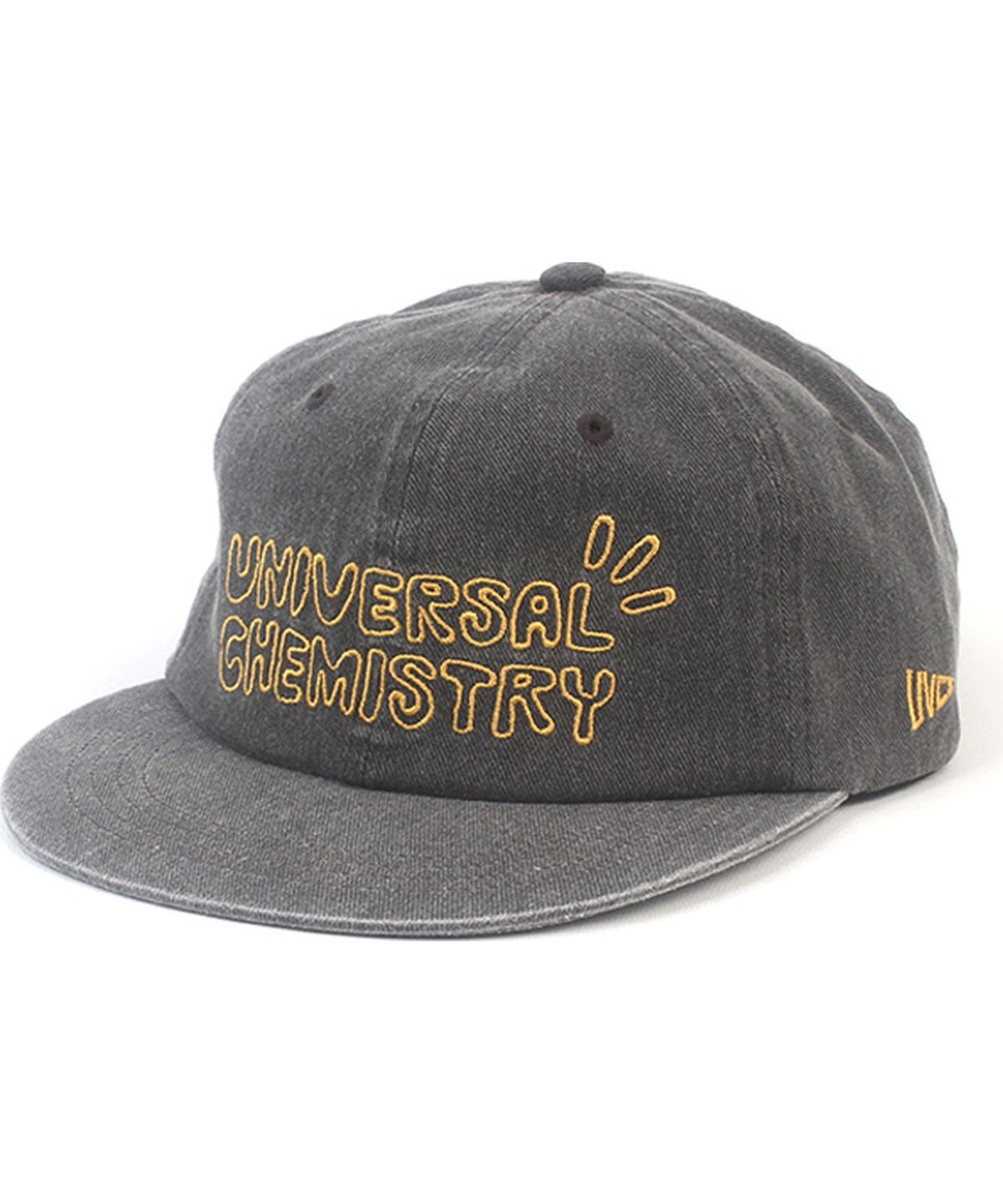 유니버셜 케미스트리(UNIVERSAL CHEMISTRY) Kitch Pigment Washing Gray Strapback Cap 피그먼트모자