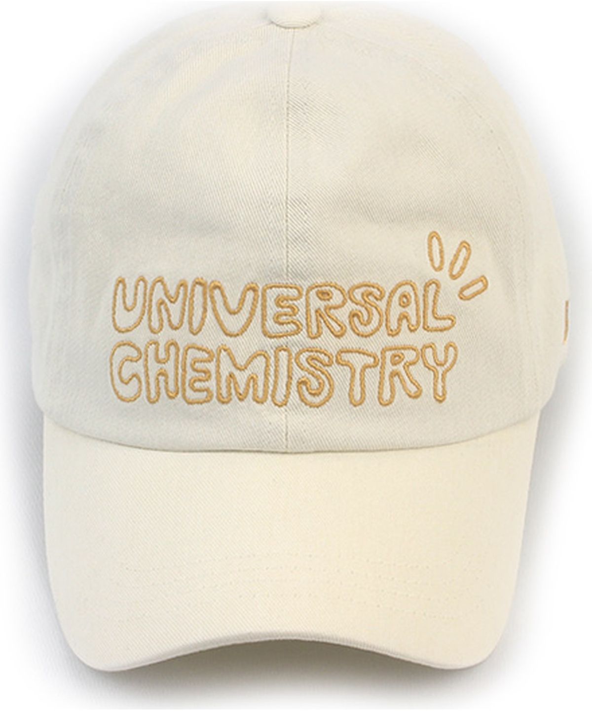 유니버셜 케미스트리(UNIVERSAL CHEMISTRY) Kitch Pigment Washing Ivory Ballcap 피그먼트모자