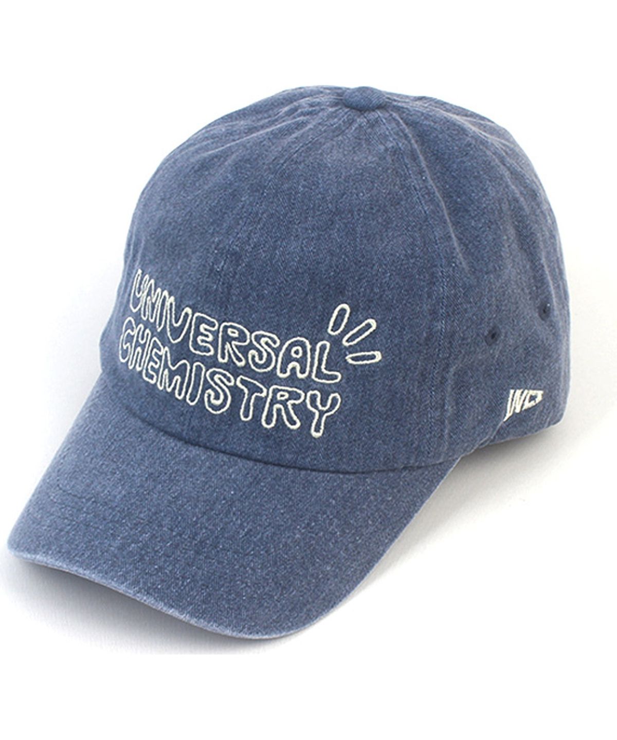 유니버셜 케미스트리(UNIVERSAL CHEMISTRY) Kitch Pigment Washing Denim Ballcap 피그먼트모자