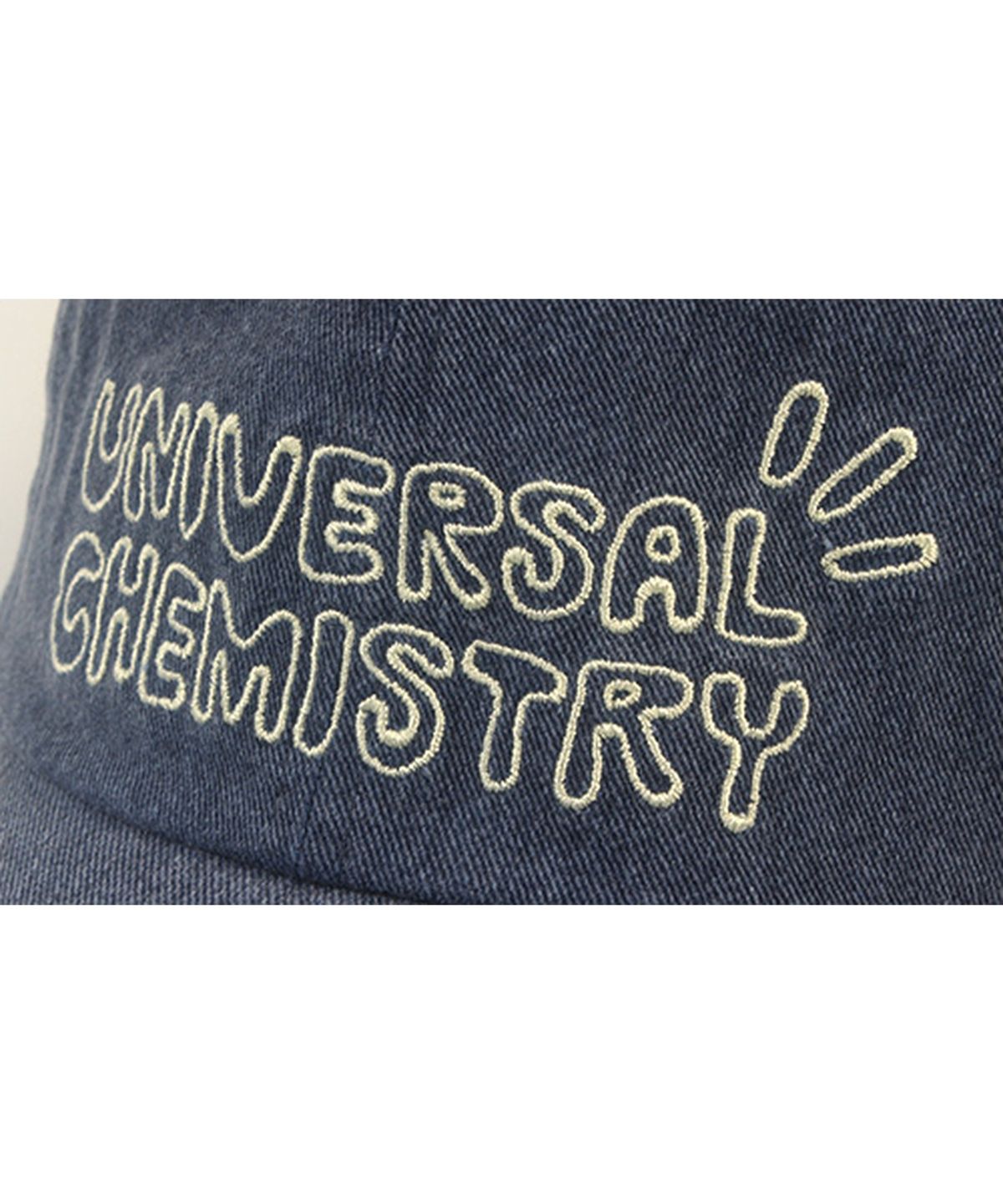 유니버셜 케미스트리(UNIVERSAL CHEMISTRY) Kitch Pigment Washing Denim Ballcap 피그먼트모자