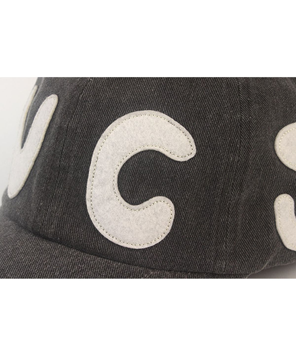 유니버셜 케미스트리(UNIVERSAL CHEMISTRY) Patch Pigment Washing Gray Ballcap 피그먼트모자