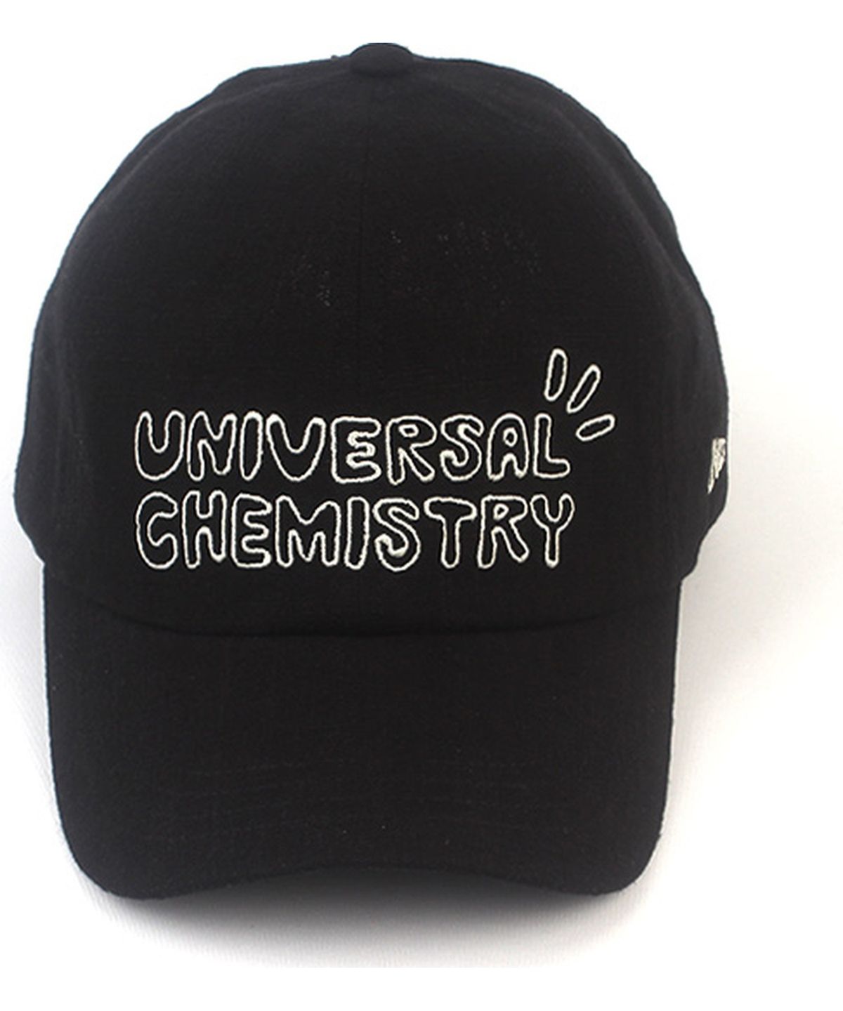 유니버셜 케미스트리(UNIVERSAL CHEMISTRY) Kitch Linen Black Ballcap 린넨모자