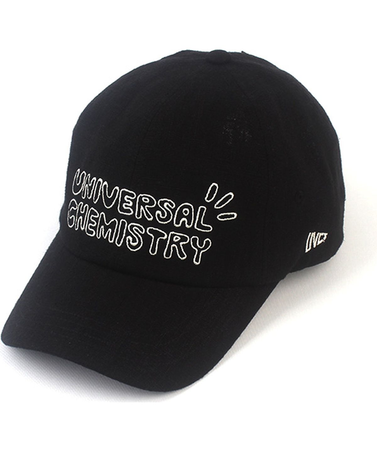 유니버셜 케미스트리(UNIVERSAL CHEMISTRY) Kitch Linen Black Ballcap 린넨모자