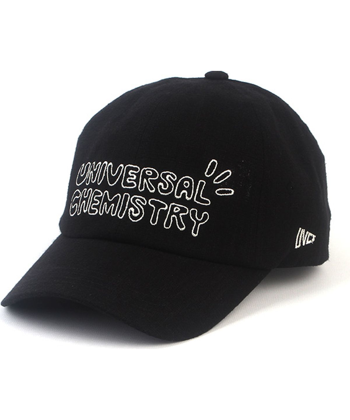 유니버셜 케미스트리(UNIVERSAL CHEMISTRY) Kitch Linen Black Ballcap 린넨모자