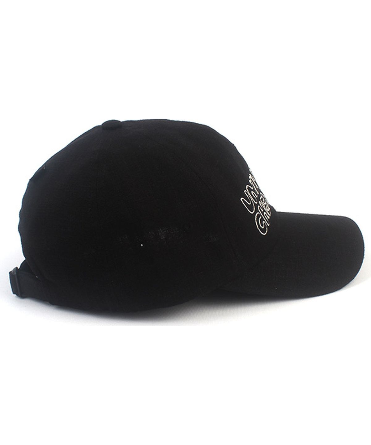 유니버셜 케미스트리(UNIVERSAL CHEMISTRY) Kitch Linen Black Ballcap 린넨모자