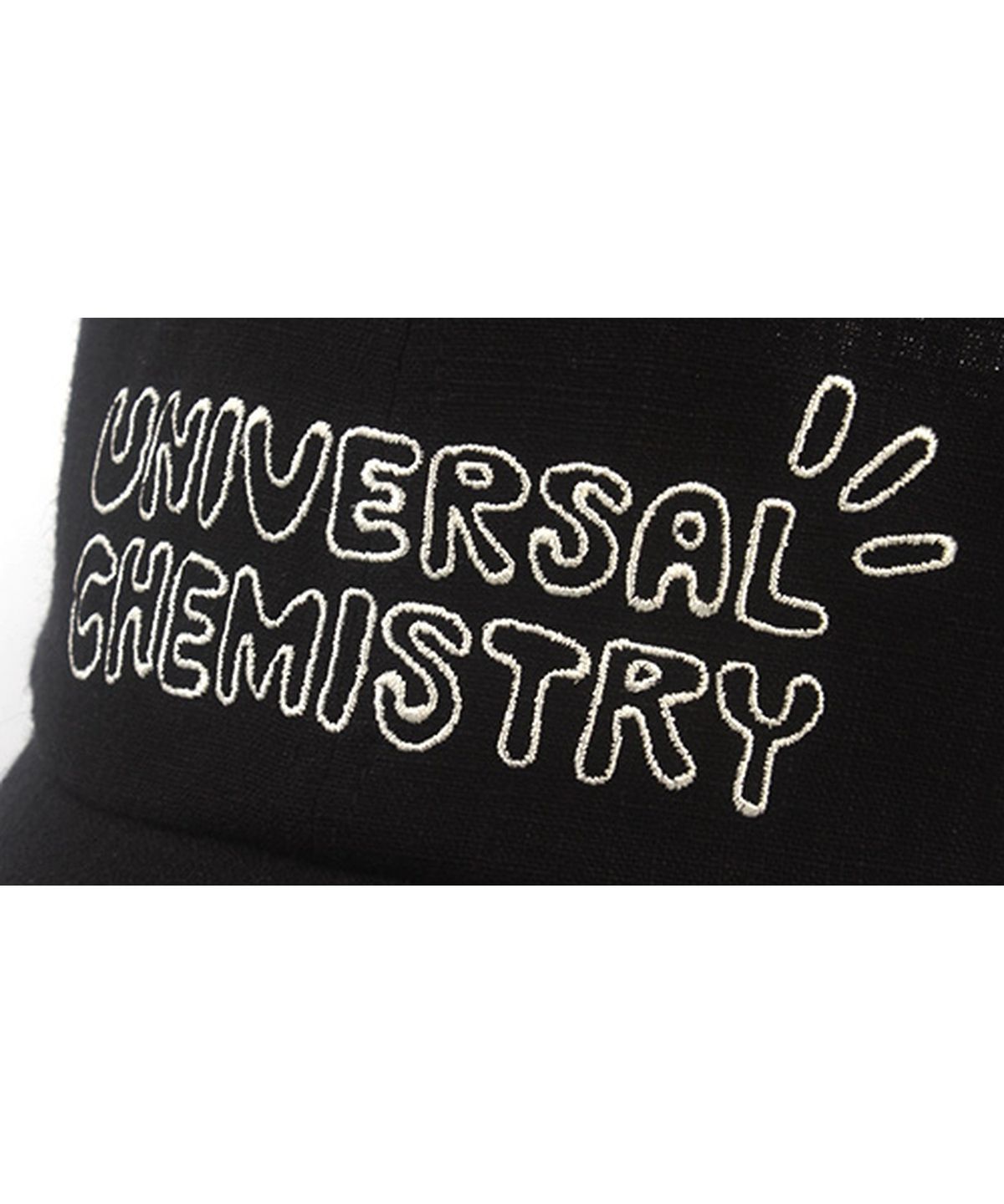 유니버셜 케미스트리(UNIVERSAL CHEMISTRY) Kitch Linen Black Ballcap 린넨모자