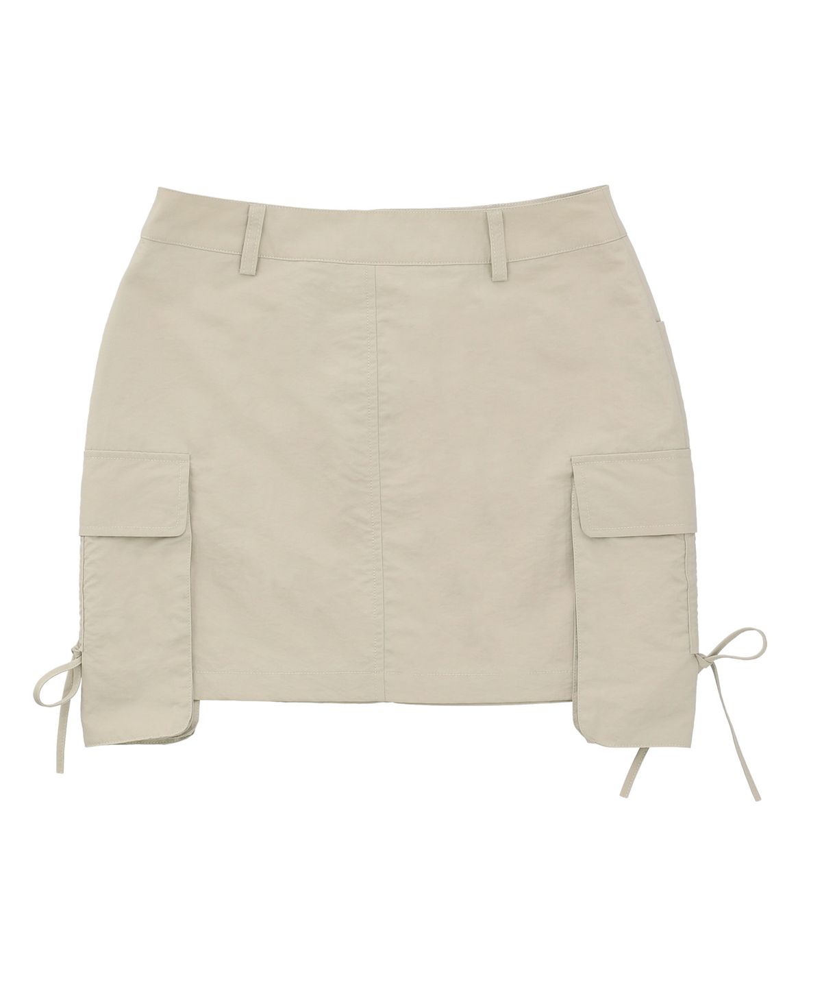 델리센트(DELICCENT) 스티치 포인트 스커트 [BEIGE]