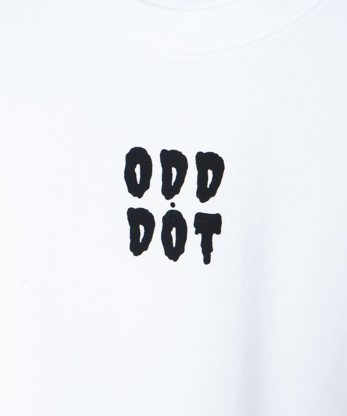 오드닷(ODD DOT) 오드 빅 로고 롱슬리브_화이트