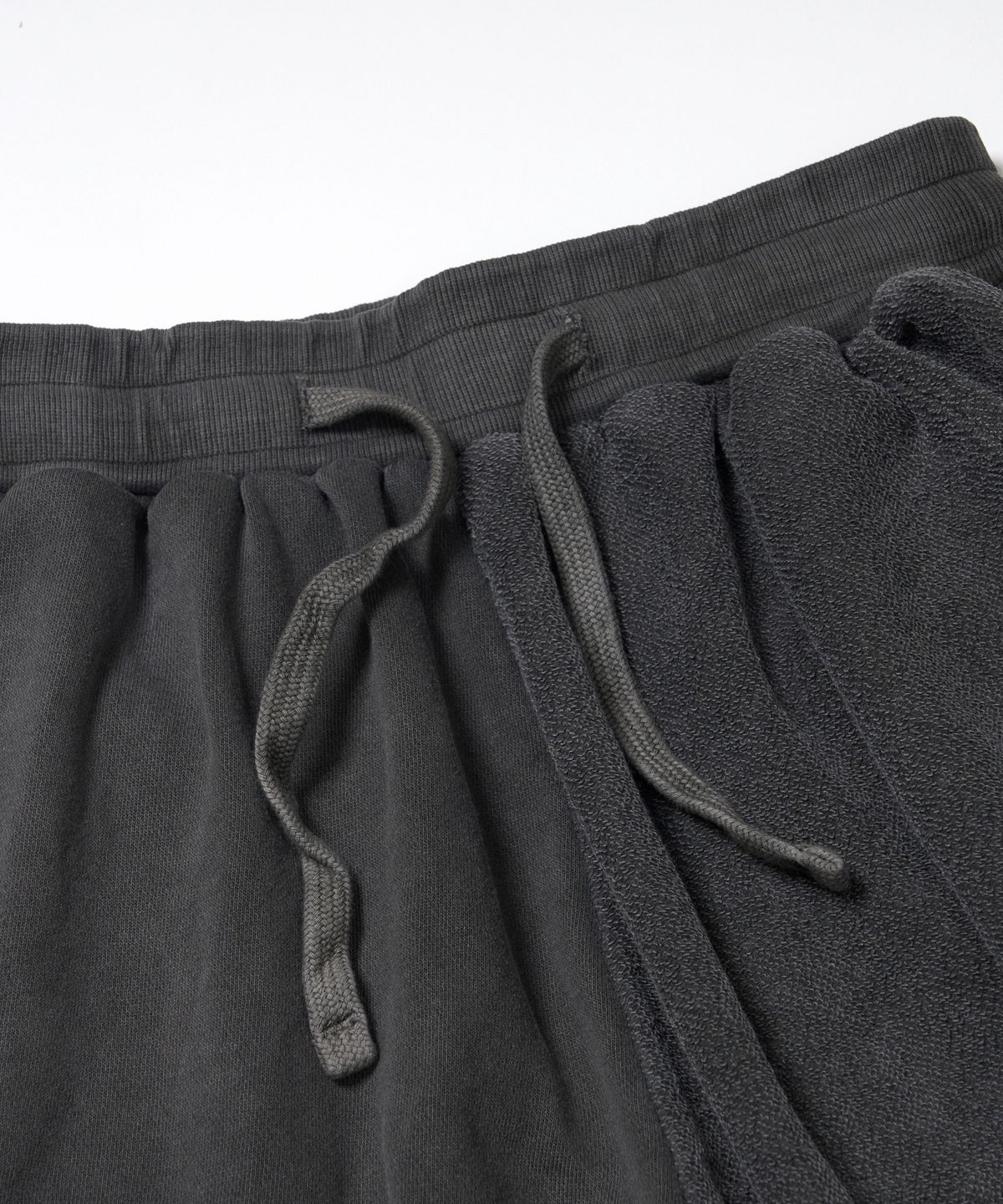 스티그마(STIGMA) Docking Insideout Pigment Super Wide Jogger Pants Charcoal