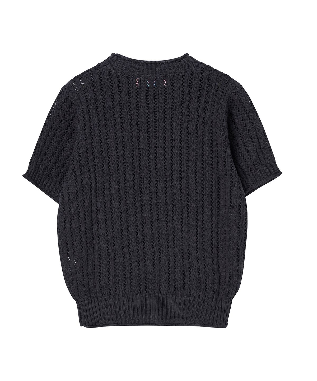 꼬모니노즈(COMONINOZ) W CROCHET HALF KNIT [4 COLOR]