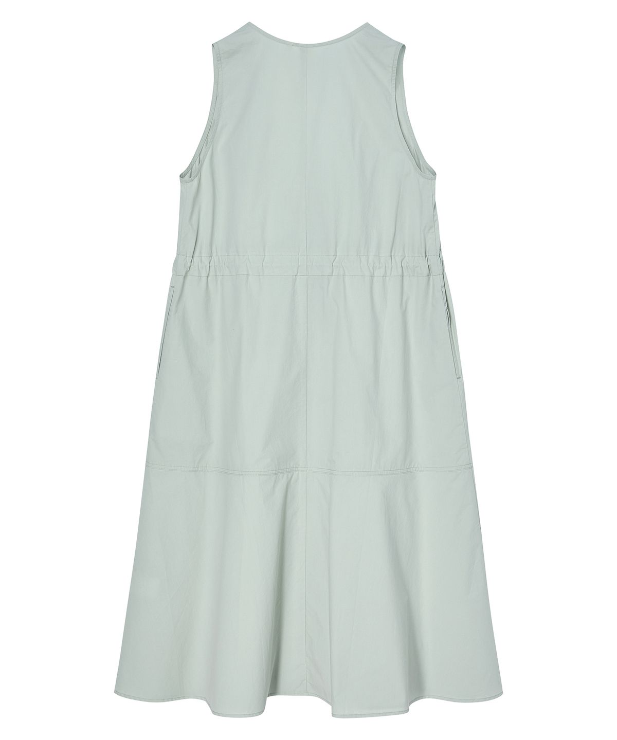꼬모니노즈(COMONINOZ) W STRING LINED DRESS [2 COLOR]