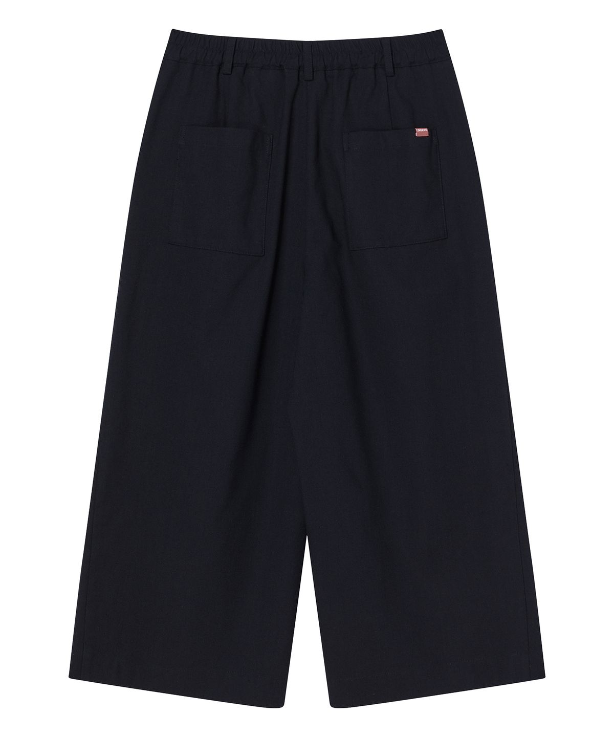 꼬모니노즈(COMONINOZ) W LINEN TWO TUCK PANTS [2 COLOR]