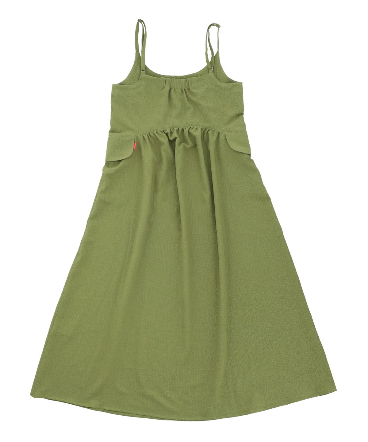 꼬모니노즈(COMONINOZ) W SHIRRING SLEEVELESS ONEPIECE [2 COLOR]