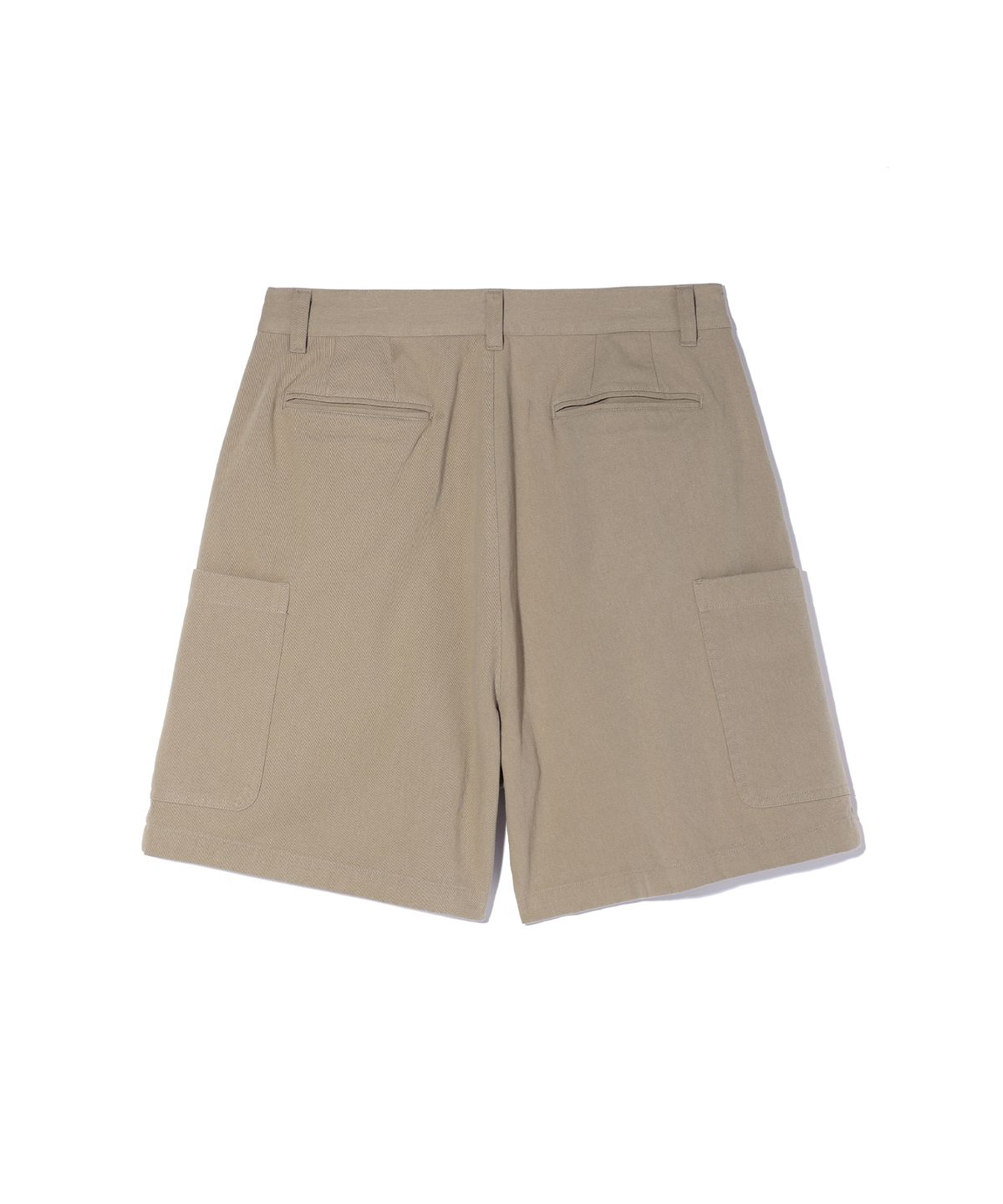 사운즈라이프(SOUNDSLIFE) Two Tuck Pocket Chino Shorts Beige