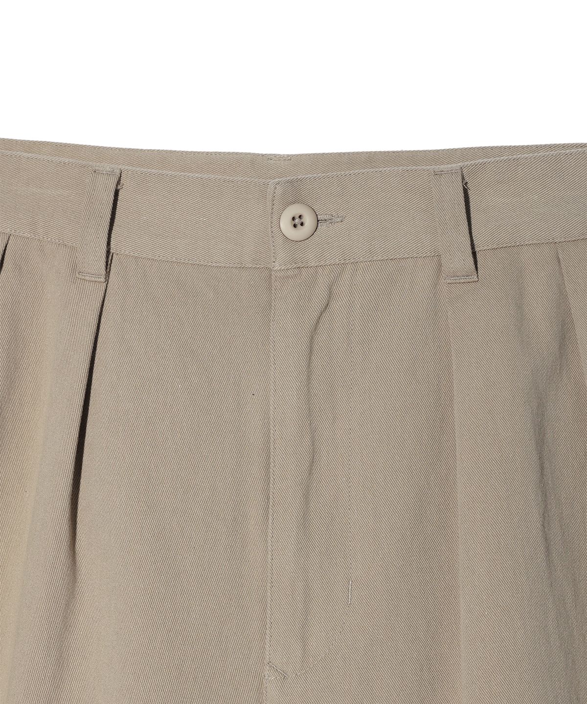 사운즈라이프(SOUNDSLIFE) Two Tuck Pocket Chino Shorts Beige