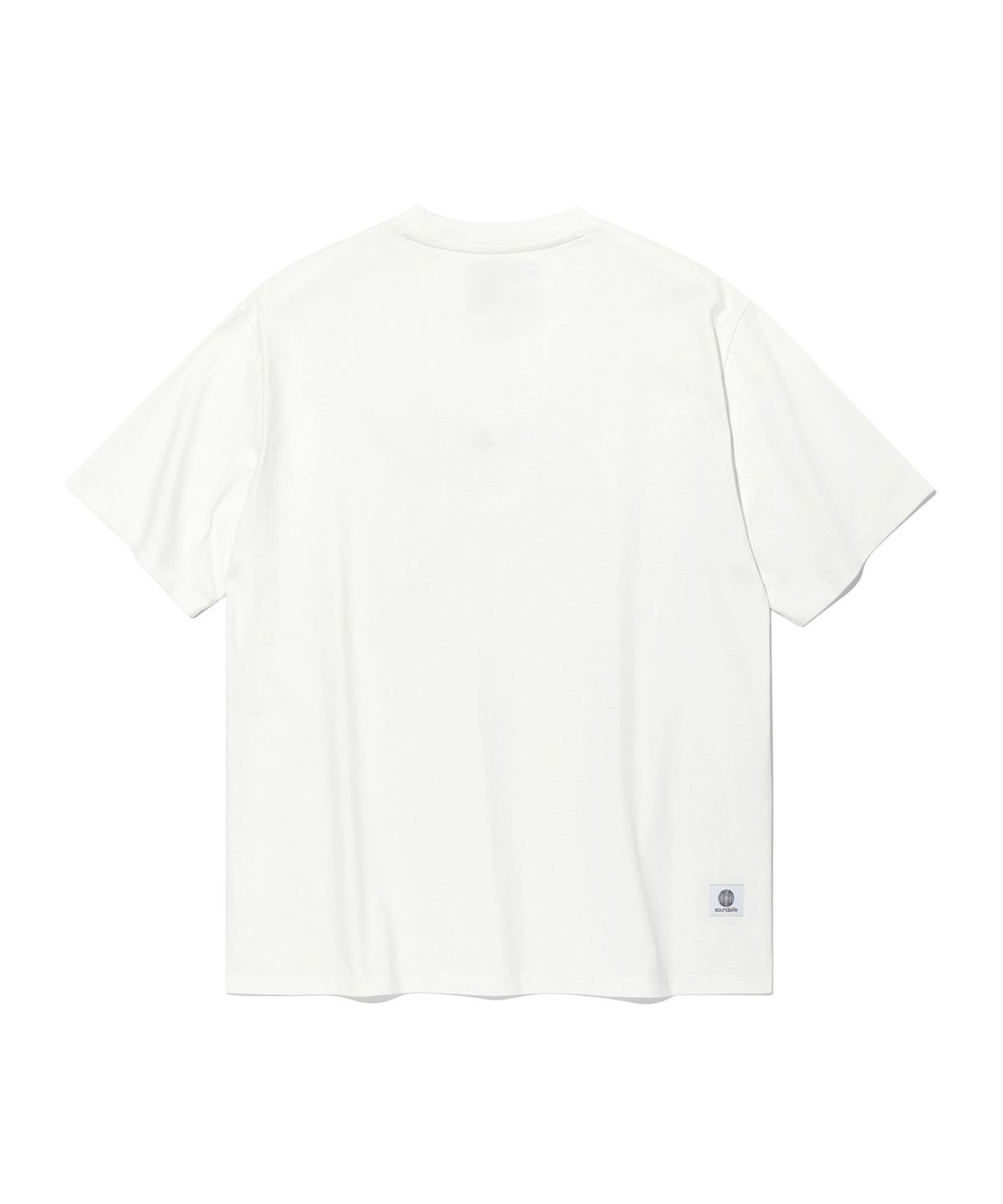사운즈라이프(SOUNDSLIFE) Info Lettering T-Shirts White